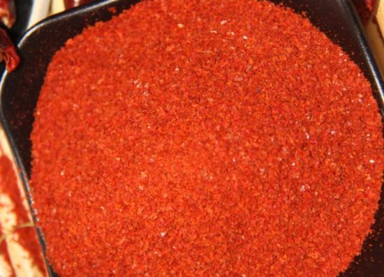 Mletá paprika na ničenie škodcov